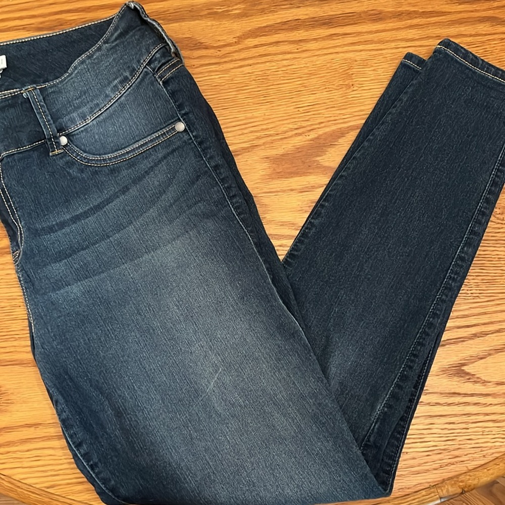 Torrid Blue Denim Jeggings - Picture 2 of 6